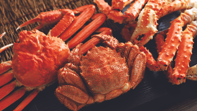 Premium Echizen crab fit for the Imperial Family